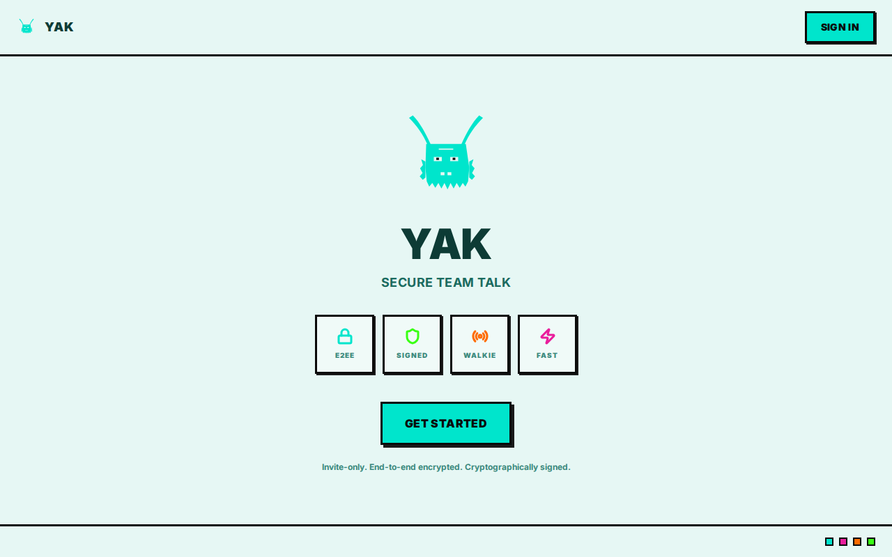 Yak screenshot