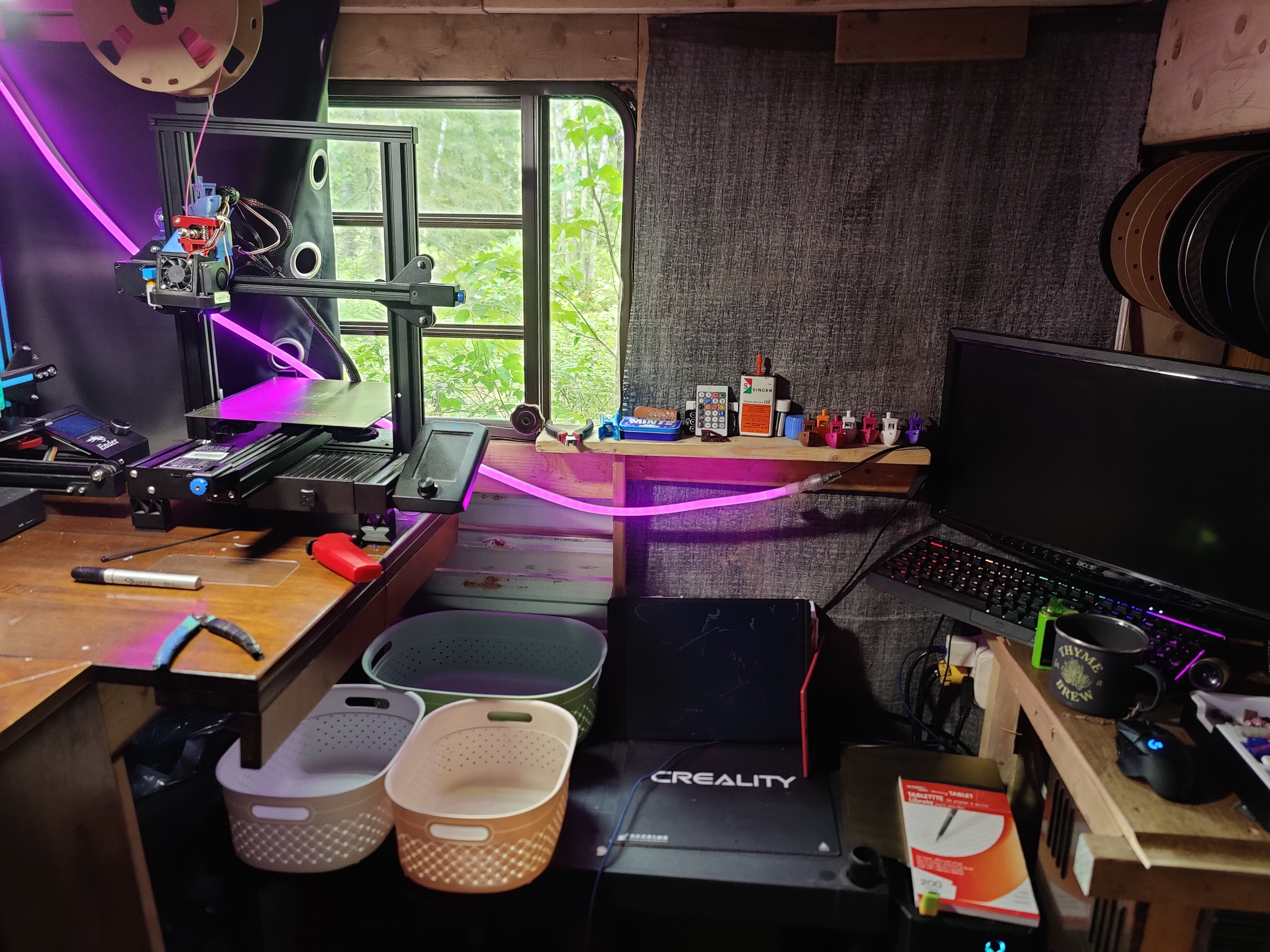 The 3D3D print lab
